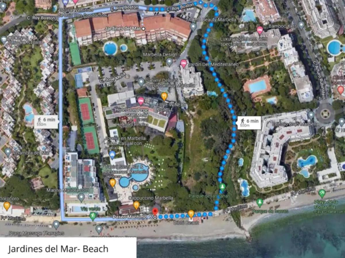 Luminoso apartamento en segunda línea playa 438 Marbella Exterior foto